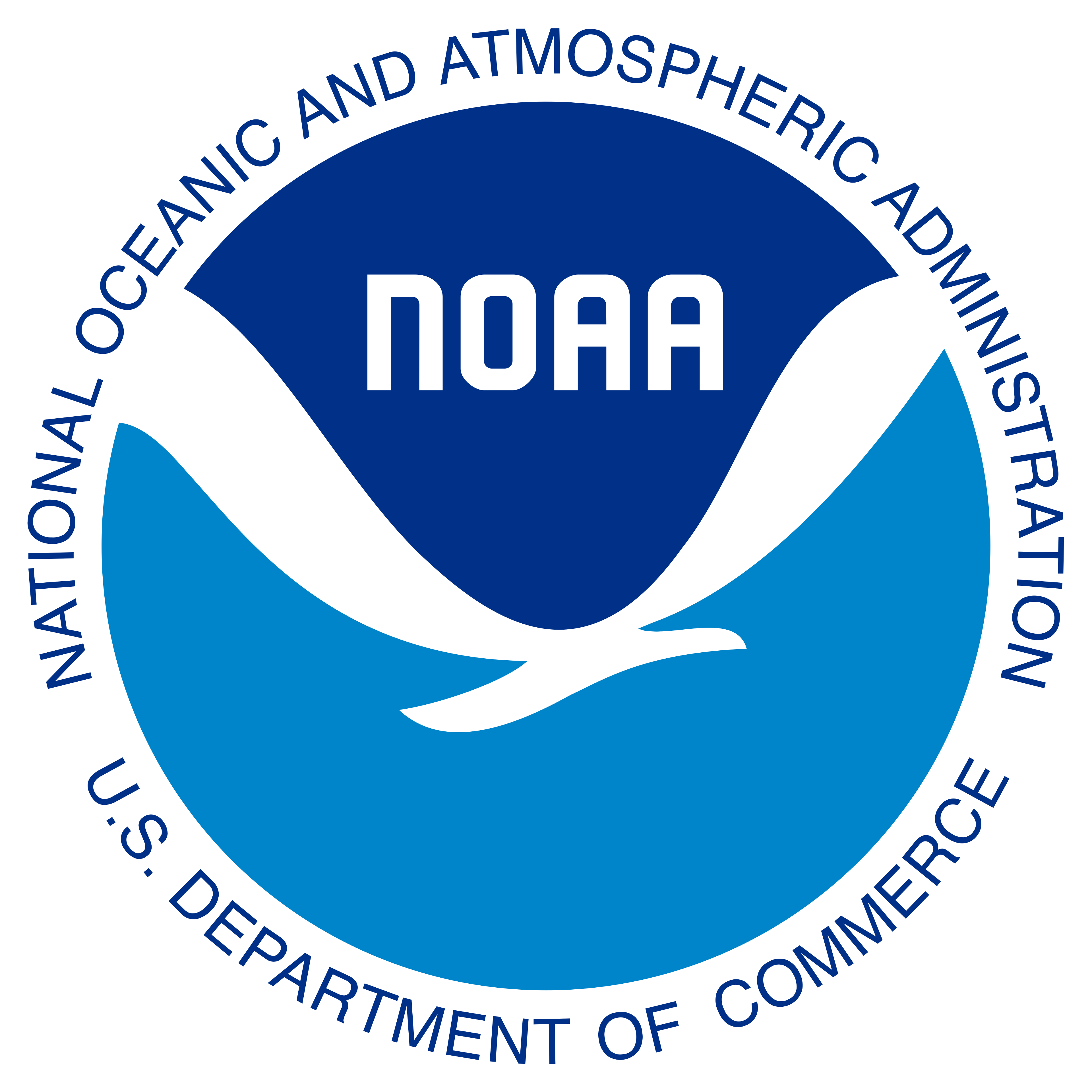 Logo for the National Oceanic & Atmospheric Administration (NOAA)
